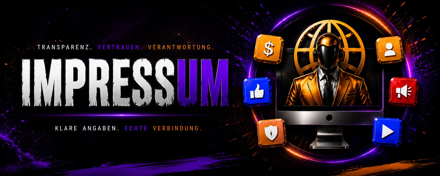 Impressum — Transparenz. Vertrauen. Verantwortung.